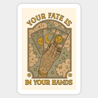 Your Fate is in your Hands Sticker